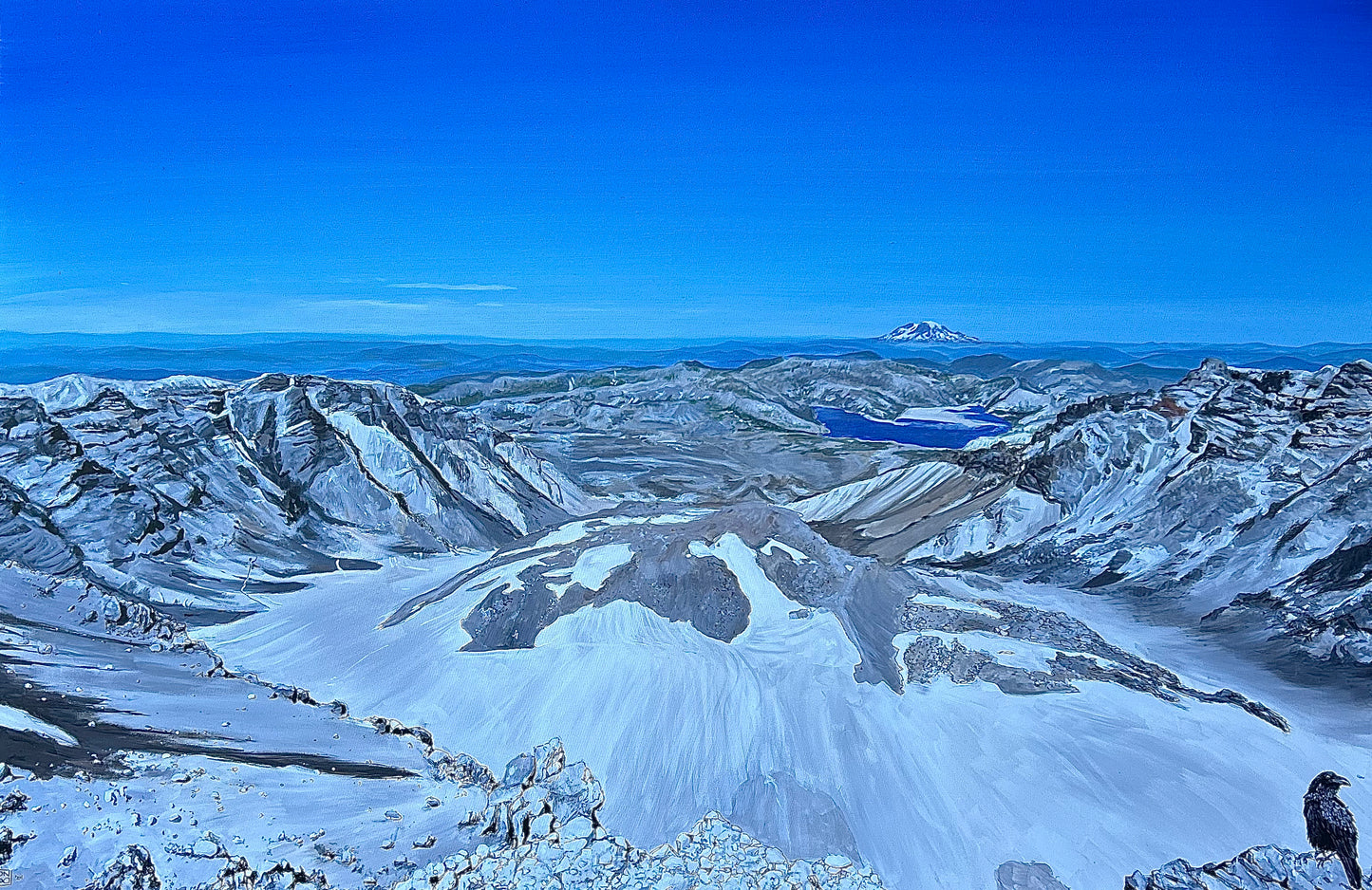Loowit (Mt. St. Helens) Matte Print