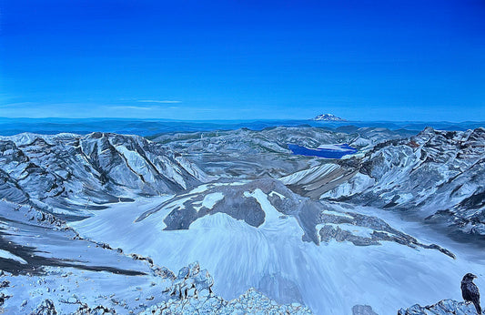 Loowit (Mt. St. Helens) Matte Print