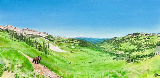 Goat Rocks Matte Print