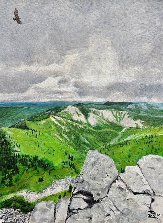 Silver Star Matte Print